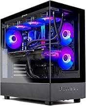 Skytech Azure Gaming PC Desktop, Ryzen 7 9700X 3.8 GHz (5.5GHz Turbo Boost), NVIDIA RTX 4060 8GB GDDR6, 1TB SSD, 16GB DDR5 RAM 6000, 650W Gold PSU, 360mm ARGB AIO, Wi-Fi, Win 11 Home