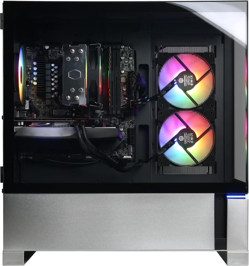 CyberPowerPC Gamer Master Gaming PC, AMD Ryzen 7 8700F 4.1GHz, GeForce RTX 4060 Ti 8GB, 16GB DDR5, 1TB PCIe Gen4 SSD, WiFi Ready & Windows 11 Home (GMA2900A)